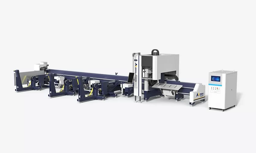 Mesin Pemotong Laser Tabung Dua Cekam