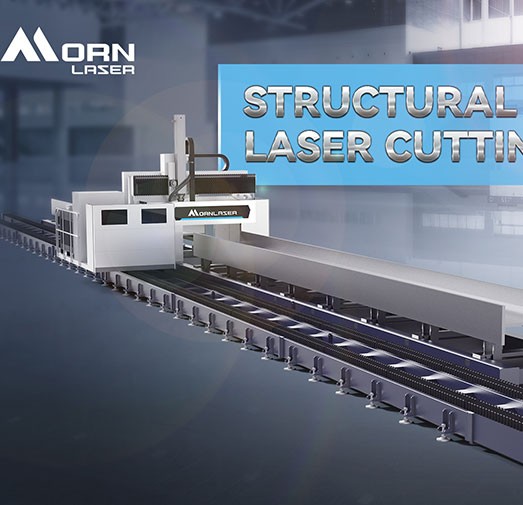 Mesin Pemotong Laser Baja Profil / Balok H