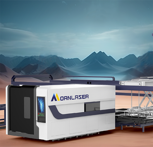 Lini Produksi Pemotong Laser dengan Sistem Pemuatan & Pengeluaran Sepenuhnya Otomatis